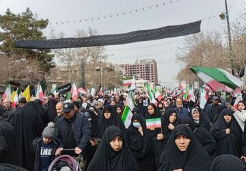 پیام نوجوانان مشهد برای وطن 