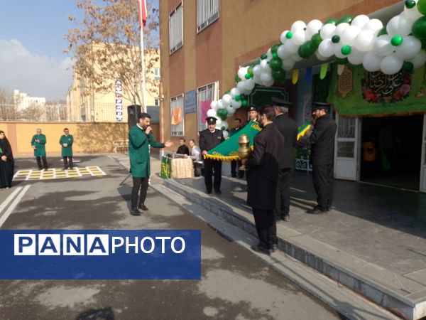 جشن ولادت حضرت رقیه در مدرسه طهوریان۲ ناحیه پنج