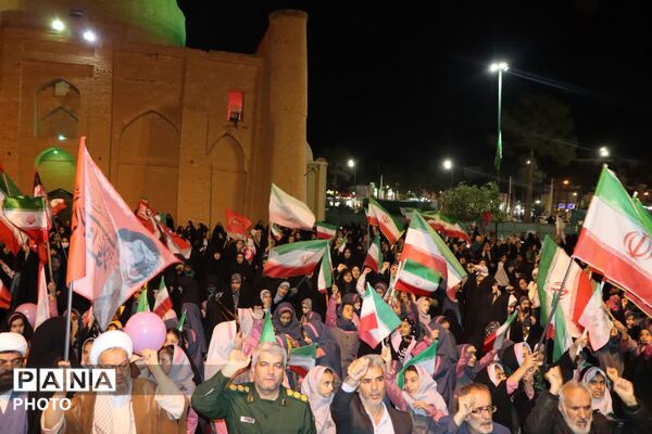 افتتاح نو میدان در دامغان