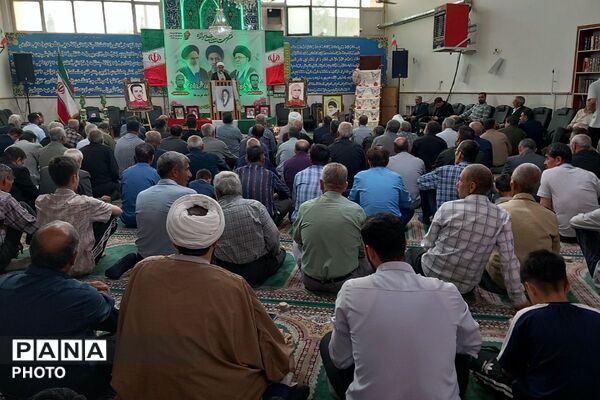 نماز جمعه و مراسم قیام ۱۵خرداد در محمدآباد شهر جوادآباد
