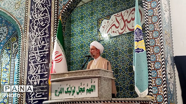 نماز  باشکوه عبادی ،سیاسی جمعه ،شهرستان کوهدشت