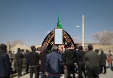 نخل‌برداری باشکوه روز بیست و یکم ماه مبارک رمضان در بنادکوک