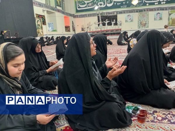 مراسم شام غریبان حضرت رقیه(س) در روستای عارف آباد