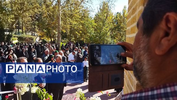  آیین افتتاحیه یادمان شهید دانش آموز اردوگاه باغرود نیشابور