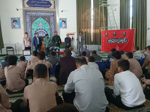 برگزاری یادواره شهدا در مسجد صاحب‌الزمان شهرستان خلیل‌آباد