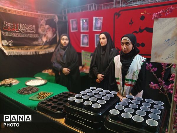 سومین شب از برپایی موکب شهدای فرهنگی و دانش‌آموزی در کردکوی 
