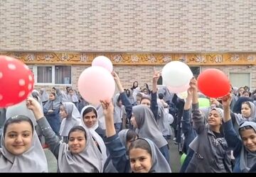 برگزاری جشن روز دختر در مدرسه دخترانه ایلیایی ۲ ناحیه دو کرج 