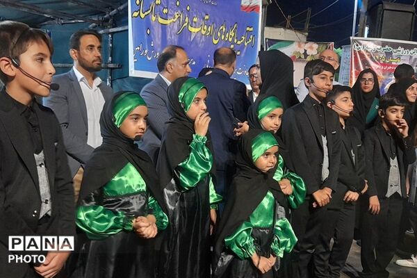 افتتاح پایگاه‌های اوقات فراغت تابستانی با شعار «هر دانش‌آموز یک مهارت» در شهرستان ورامین