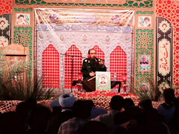 سیزدهمین یادواره شهدا بخش سندرک 