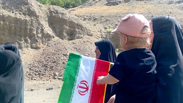 حضور حماسی مردم روستای مارکده در همایش جاماندگان اربعین حسینی