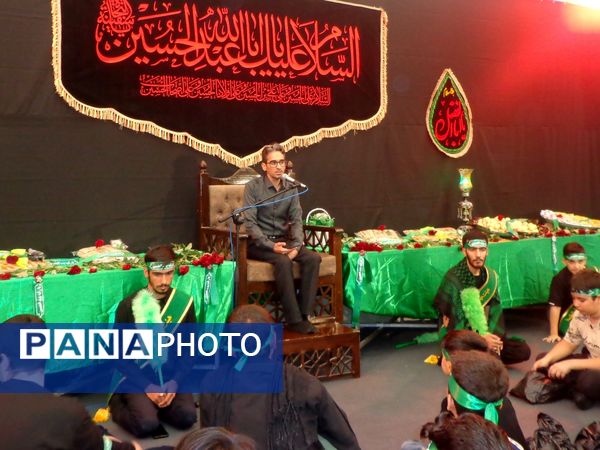 مراسم عزاداری حضرت رقیه (س) در هیات مهندسین بقیع شریف قم