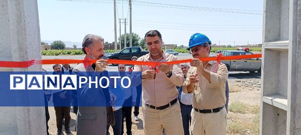 آیین افتتاحیه و کلنگ‌زنی پروژه‌های عمرانی در شهرستان خلیل آباد