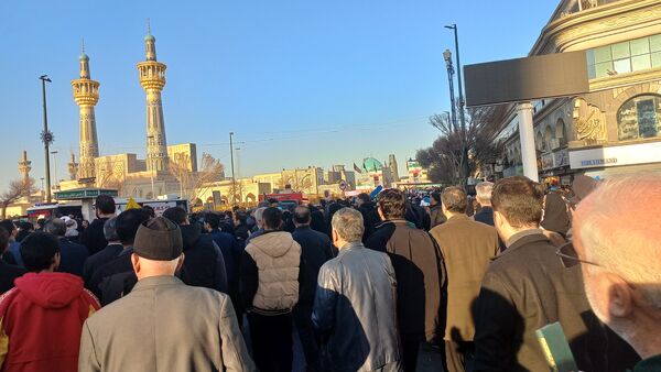 خروش امت حزب الله مشهد ۲۲ دی ماه