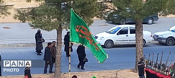 تشییع باشکوه پیکر مطهر شهید اردشیر رئیسی 