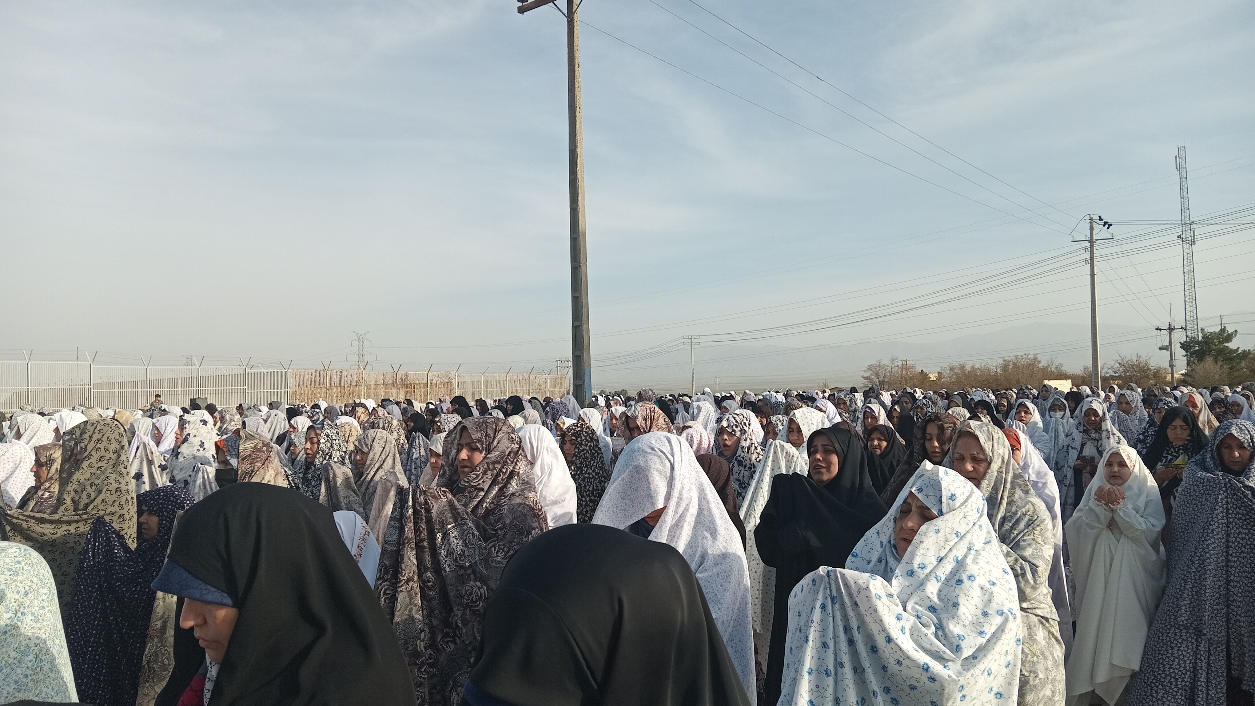 برگزاری نماز عید فطر در شهرستان فاروج