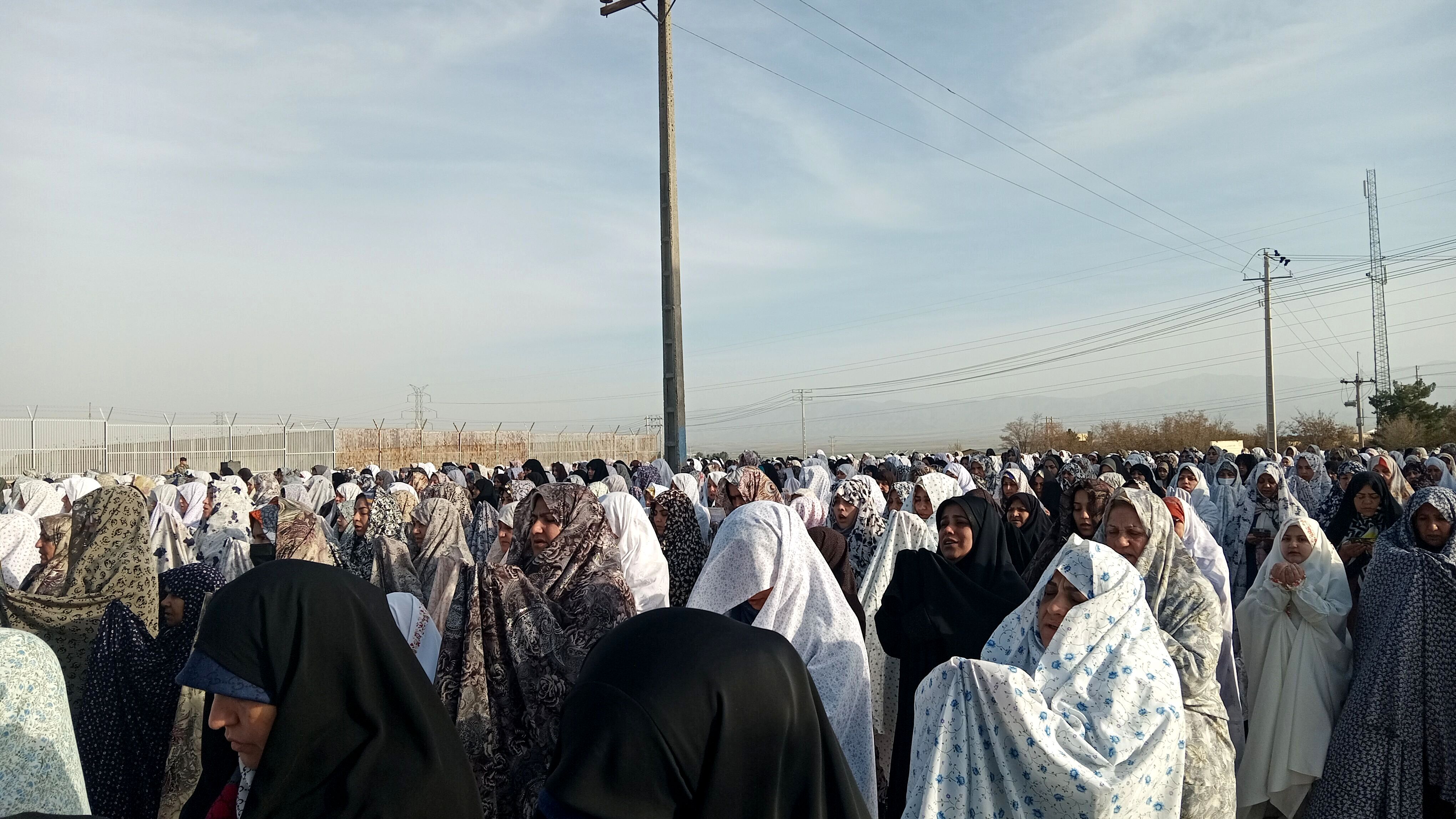 برگزاری نماز عید فطر در شهرستان فاروج