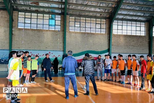 اختتامیه مسابقات فوتسال بین‌مدرسه‌ای پسران جام اقتدار ایران در پردیس