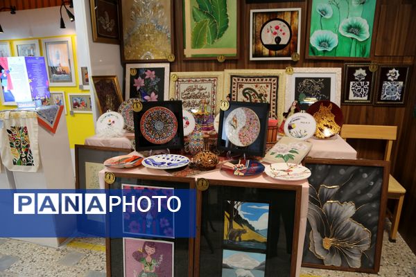 گشایش نمایشگاه دستاورد‌های هنرجویان هنرستان‌های اردبیل 