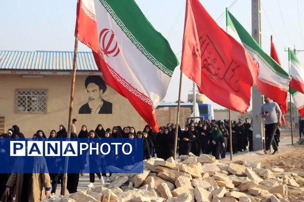 شهدای غواصِ دست‌بسته، میزبان کاروان راهیان نور دانش‌آموزان دختر کوهدشت در علقمه