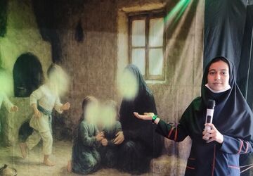 برگزاری آیینی دینی و معنوی در شهرستان معمولان