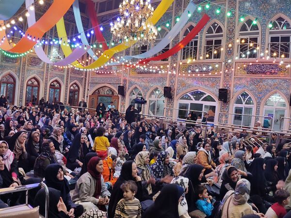 جشن باشکوه ولادت حضرت فاطمه زهرا (س) و روز مادر در نیشابور در تکیه ابوالفضلی