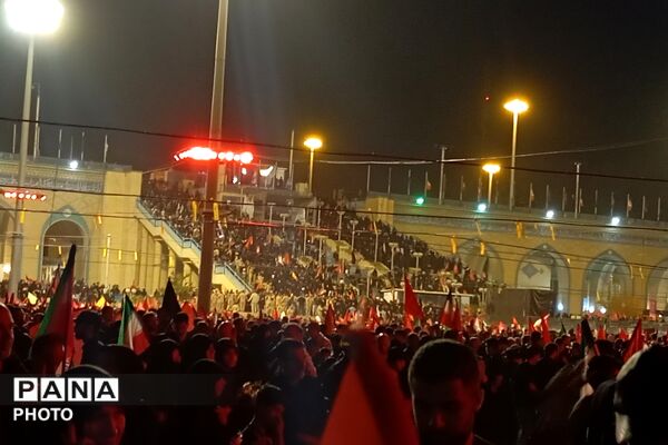 حضور غیور مردان چهارمحال و بختیاری در آیین وداع و تشییع رهبر شهید انقلاب اسلامی ایران