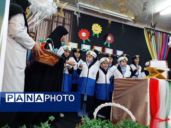 مراسم افتتاحیه سفیران سلامت در دبستان بهار دانش مشهد