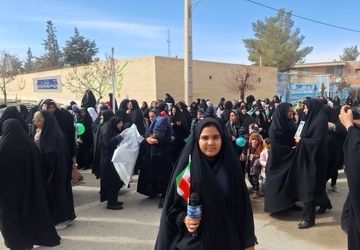 روایت اتحاد مردم ایزدخواست در راهپیمایی ۲۲ بهمن