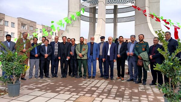 نخستین سالگرد تدفین شهید گمنام در مسجد ولیعصر(عج) نظرآباد