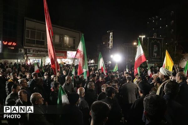 مراسم سوگواری چهلمین روز شهادت قائد امت و تشییع پیکر شهید در چهاردانگه