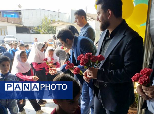 مانور بازگشایی مدارس در میاندورود