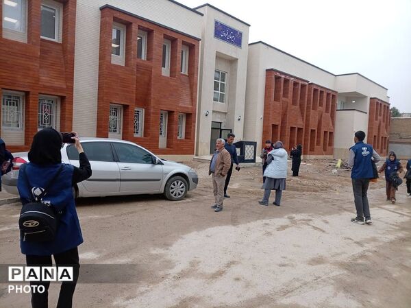  تور رسانه وبازدید دبیرستان فردوسی شهرستان بجنورد