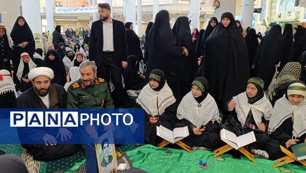 گردهمایی دانش‌آموزان بسیجی در طرح میقات صالحین