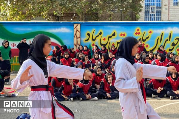 از نمایش توانمندی‌های دانش‌آموزان مدرسه حجاب تا انتخاب اعضای انجمن ورزشی