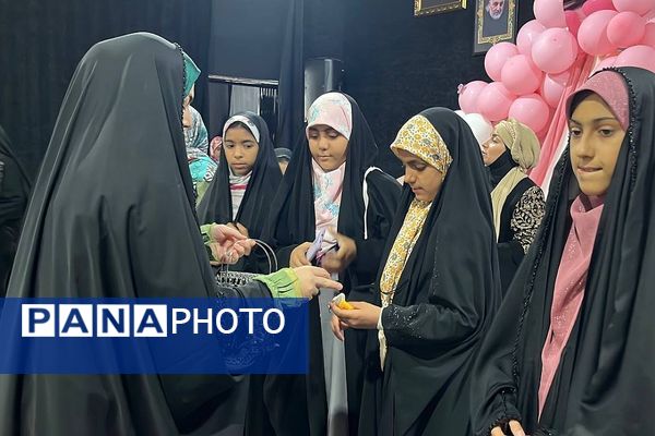 درخشش دختران نجما و مقدامه در آیین کرامت