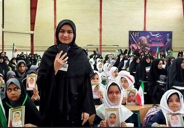 برگزاری مراسم اربعین شهدای  دانش آموز میناب