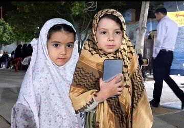 شور و شکوه جشن دهه کرامت در موکب امام رضا(ع) 