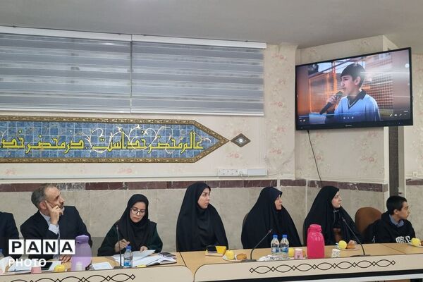 تشریح برنامه‌های آموزشی و معاضدت‌های طرح نماد در شورای آموزش و پرورش شهرستان قدس