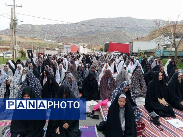 نماز عید فطر در پلدختر و معمولان