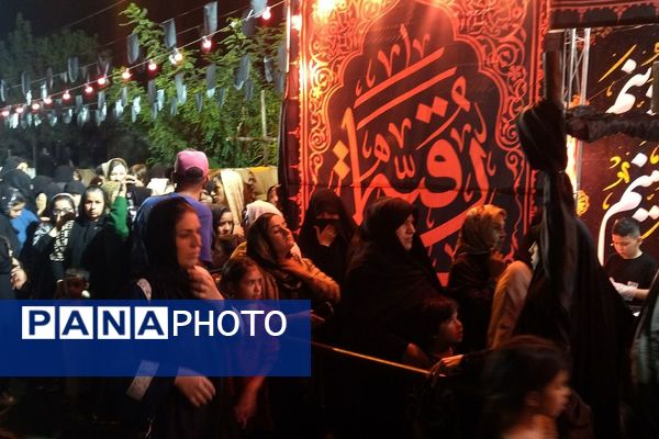 برپایی مراسم سوگواره  و موکب نذری به مناسبت شهادت حضرت رقیه (س) در ملارد 