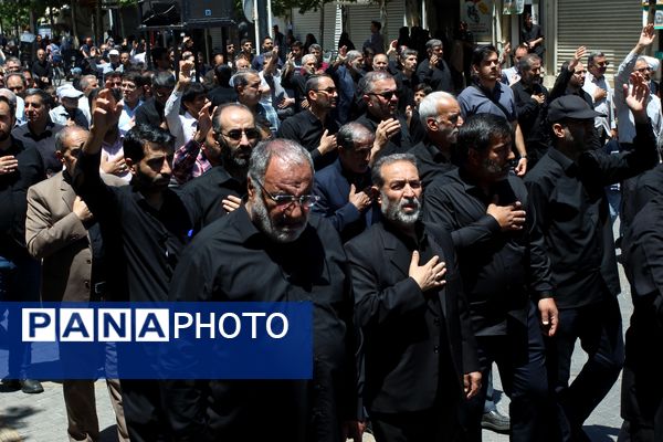 حرکت دسته عزاداری رحلت امام خمینی 