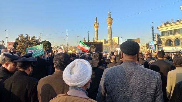 خروش امت حزب الله مشهد ۲۲ دی ماه