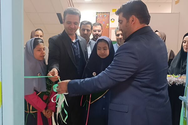 آیین افتتاحیه اتاق بازی و یادگیری در دبستان نیایش شهرستان قدس