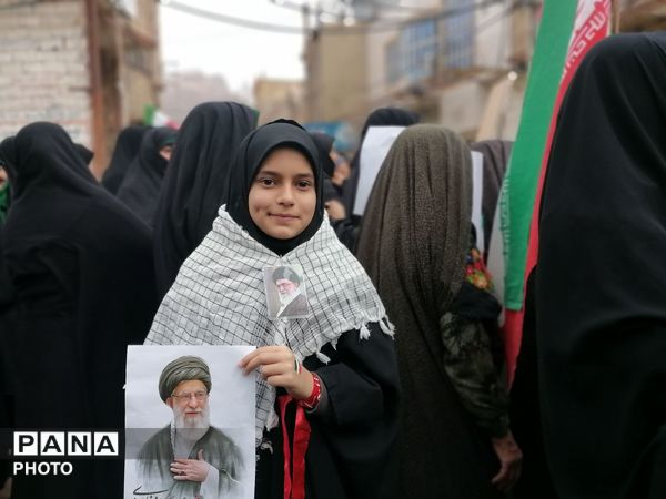 راهپیمایی روز جهانی قدس در شهر بار نیشابور