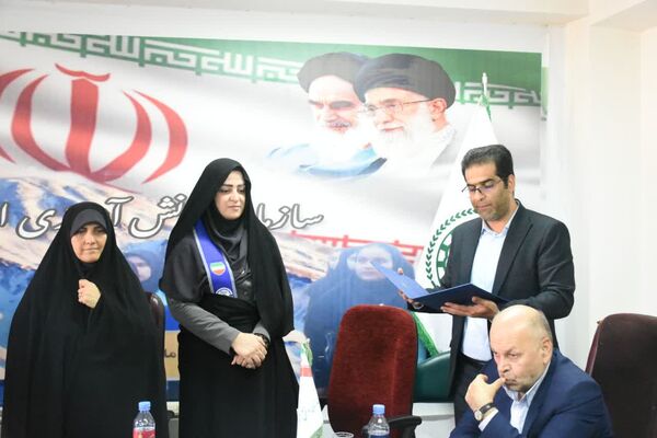 آیین تکریم و معارفه سرپرست سازمان دانش‌آموزی مازندران 