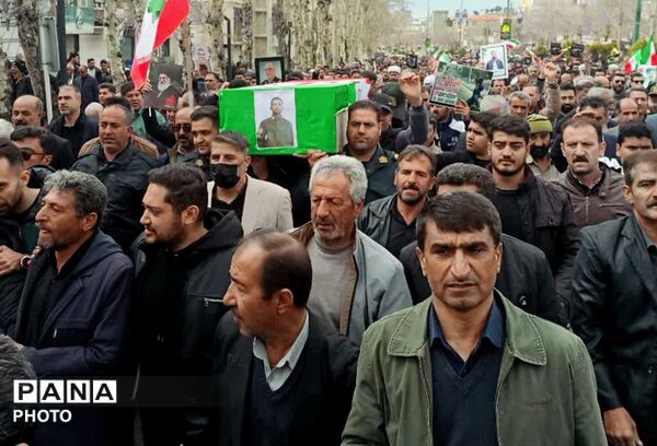 کامیاران در سوگ و شکوه؛ تشییع پیکر دو شهید در روز جهانی قدس