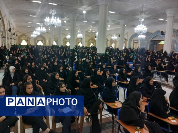 برگزاری اجتماع بزرگ دختران رضوی در شهرستان کاشمر 
