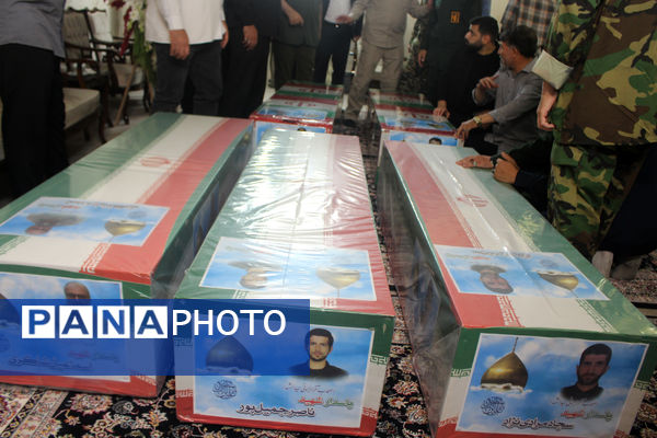 تشییع پیکرهای مطهر شهدای حملات رژیم صهیونیستی در قم