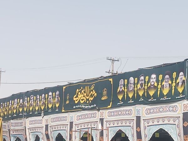 موکبی با رنگ و بوی مقاومت و شهادت 