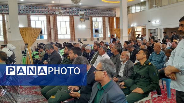 مراسم تکریم و معارفه امام جمعه میان‌جلگه با حضور مسئولان برگزار شد